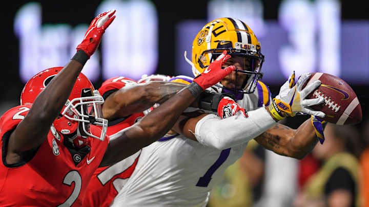 LSU Receiver Ja'Marr Chase Wins Biletnikoff Award