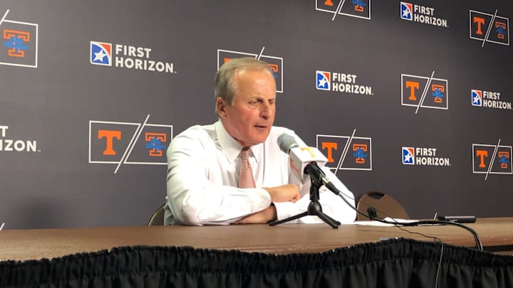 VIDEO: Tennessee Coach Rick Barnes Postgame vs. Memphis