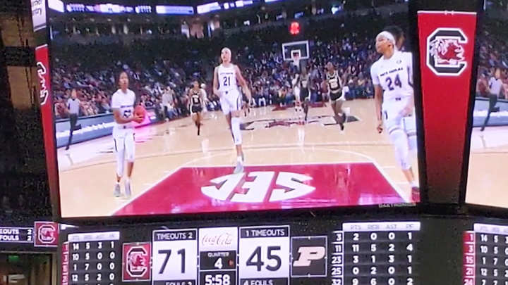 Gamecocks take care of Purdue with ease