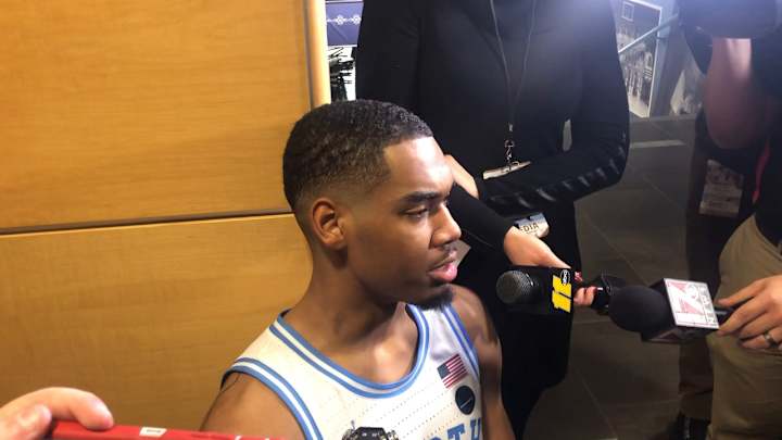 Garrison Brooks, Andrew Platek and K.J. Smith Discuss UNC's Loss to Wofford