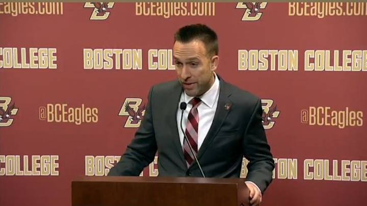 Jeff Hafley Formally Introduced As Next Head Coach Of Boston College