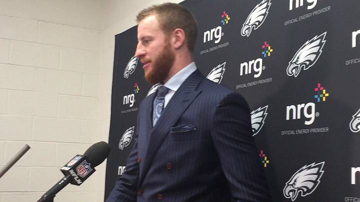 Carson Wentz, Eagles Look Ahead to Cowboys Carson Wentz, Eagles Look Ahead to Cowboys