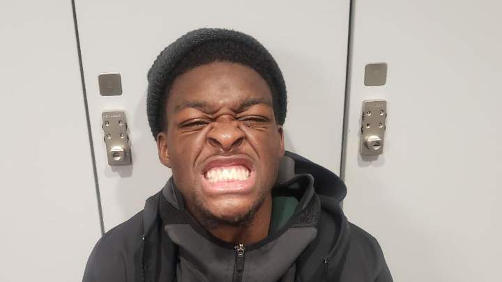 Gabe Brown After His First Career Double-Double in 77-72 #15 MSU Win