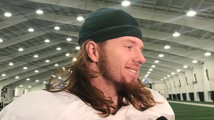 Matt Seybert Michigan State TE Talks Wake Forest & Pinstripe Bowl Matt Seybert Michigan State TE Talks Wake Forest & Pinstripe Bowl