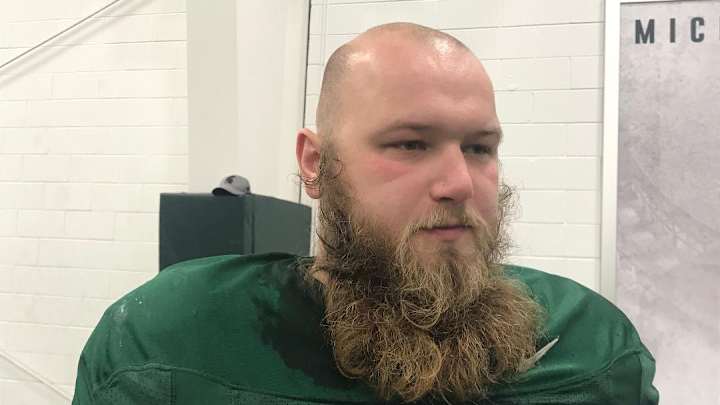 Mike Panasiuk Michigan State DT Looks Ahead To Wake Forest & Pinstripe Bowl