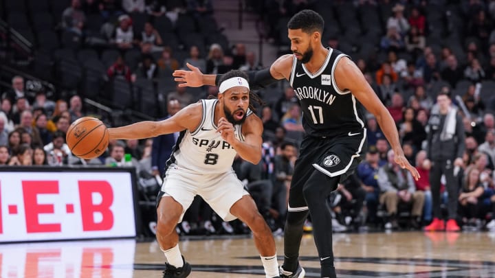 Dinwiddie's 41 Not Enough For Nets To Get First Win in San Antonio Since 2003