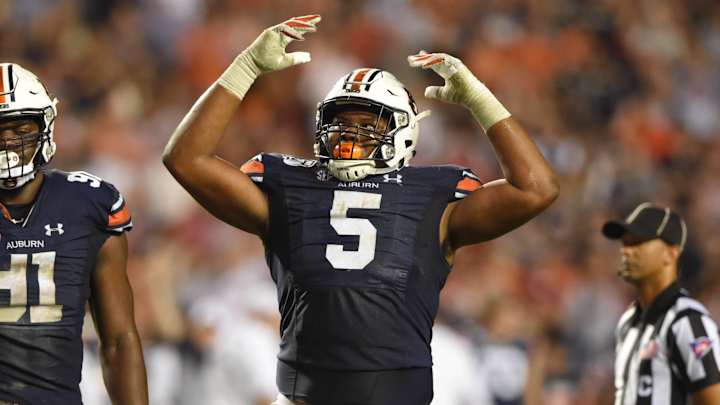 Lions Nab Auburn's Derrick Brown in Latest Mock Draft