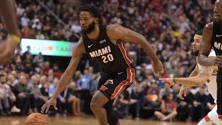 Heat guard Justise Winslow to miss ninth straight game because of back issue