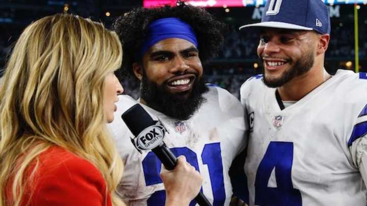 WATCH: Eagles Fans Boo Dak & Zeke at Cowboys Team Hotel in Philly