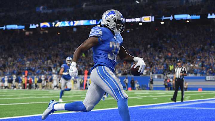 Lions' Kerryon Johnson: 'I Don't Care about the Draft'