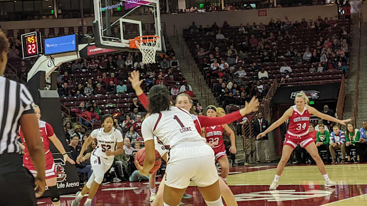 Gamecocks move up in Women's AP Poll
