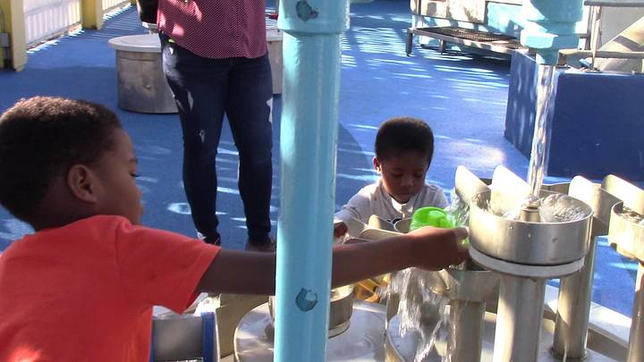 Cowboys Share Time with Children on Christmas Eve Cowboys Share Time with Children on Christmas Eve