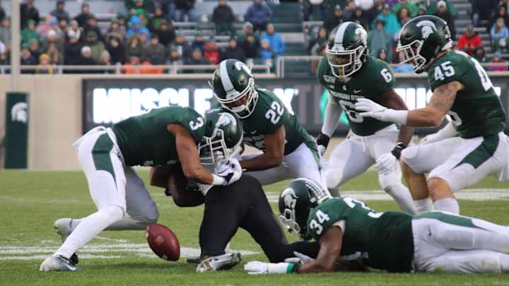 The State of Michigan State Spartan Football Pre-Pinstripe Bowl