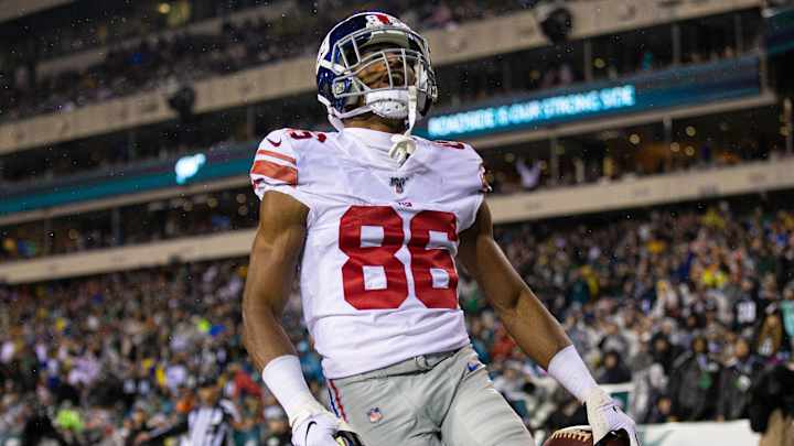 Darius Slayton Thankful to be Back with Giants