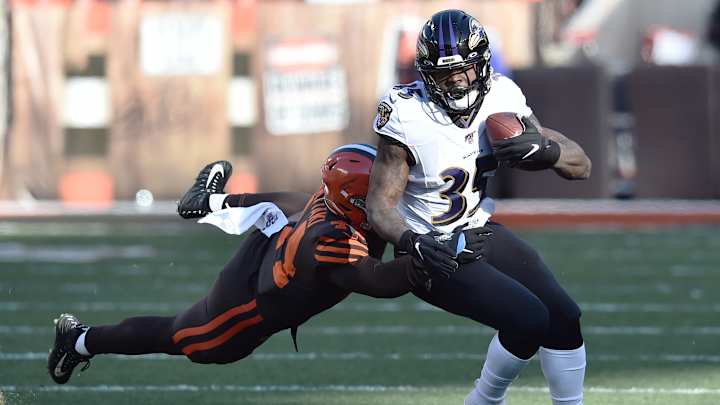 Gus Edwards Ready to Help Ravens Make History Gus Edwards Ready to Help Ravens Make History