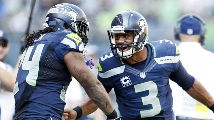 Russell Wilson 'Super Excited' About Return of Marshawn Lynch, Robert Turbin