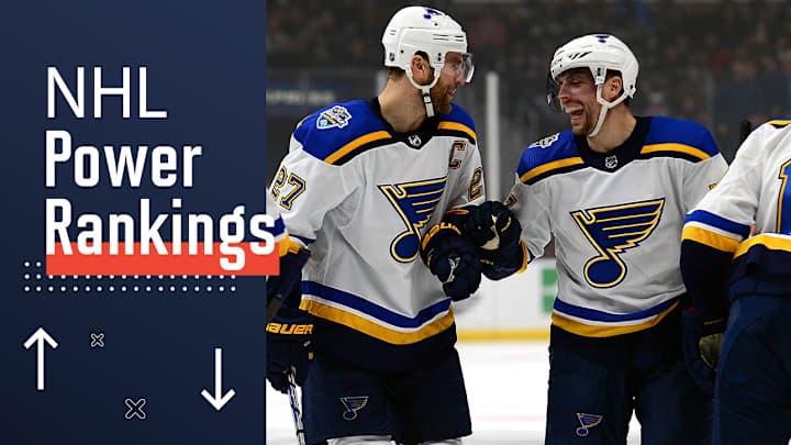 NHL Power Rankings: Blues Are Riding High NHL Power Rankings: Blues Are Riding High
