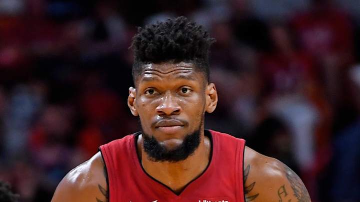 Miami Heat's Chris Silva reduced to tears after mother makes surprise visit to watch him play for first time