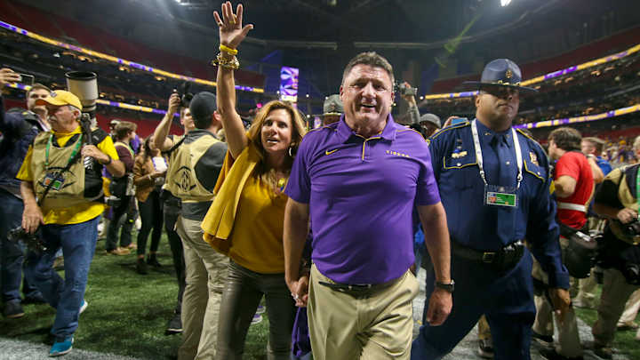 Weekend Hot Clicks: Ed Orgeron's Dramatic Transformation at LSU