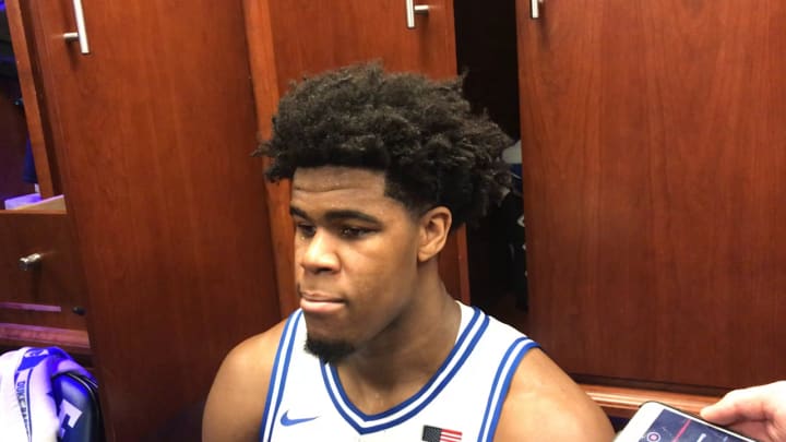 Vernon Carey: "Coach Gave Us a Motivational Speech"