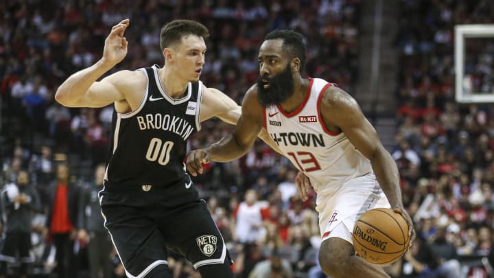 Harden's 44-Point Double-Double Too Much For Nets To Overcome