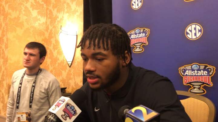 D'Andre Swift Updates Injury Status Prior to the Sugar Bowl