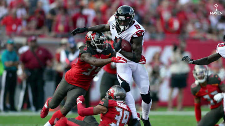 WATCH: Exciting plays highlight Falcons season-finale win over Buccaneers WATCH: Exciting plays highlight Falcons season-finale win over Buccaneers