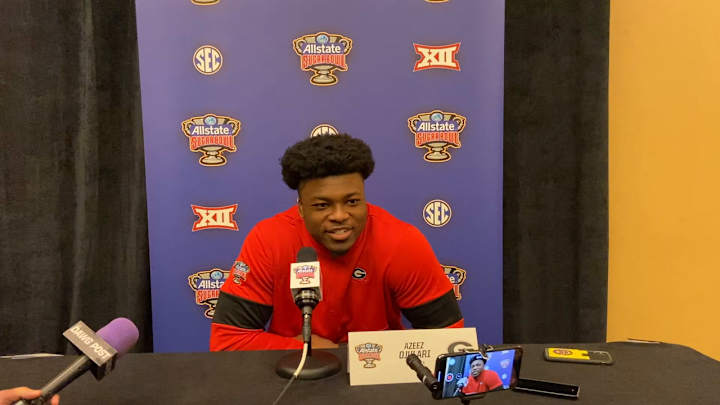 Azeez Ojulari Appreciates How He's Gotten to Where He Is, Excited for Future