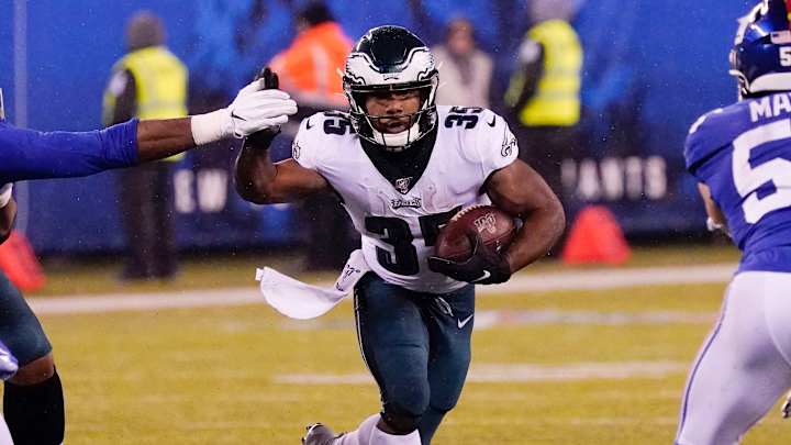 Boston Scott Named NFC Offensive Player of Week Boston Scott Named NFC Offensive Player of Week