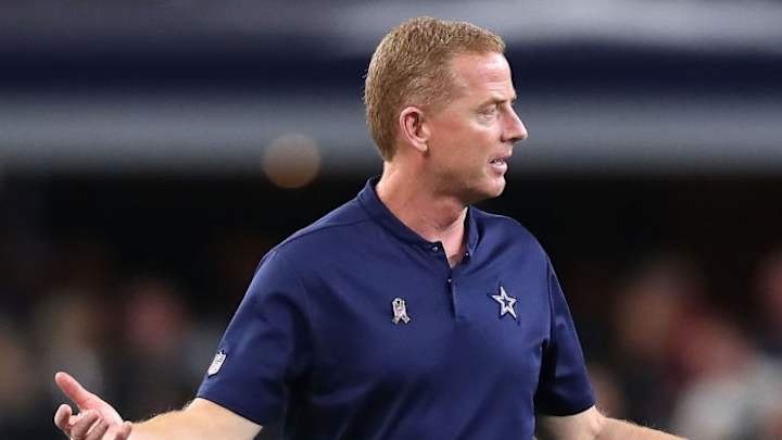 Suggestion that Jason Garrett is 'Begging' To Stay With Cowboys Is a 'Cheap Shot' Suggestion that Jason Garrett is 'Begging' To Stay With Cowboys Is a 'Cheap Shot'