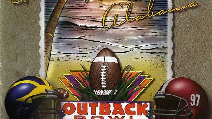 Alabama vs. Michigan was the Final Game for Gene Stallings in the Outback Bowl Alabama vs. Michigan was the Final Game for Gene Stallings in the Outback Bowl