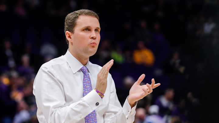 LSU Basketball Coach Will Wade Previews SEC Opener Against Tennessee