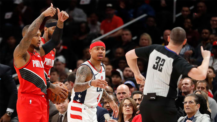 Wizards' Isaiah Thomas Fined $25,000 for Making Contact With Official Wizards' Isaiah Thomas Fined $25,000 for Making Contact With Official