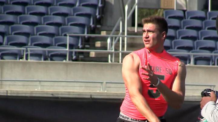 Watch USC QB Commitment Jake Garcia at Work