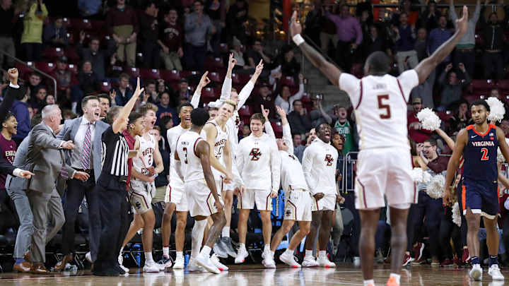 Boston College Upsets No. 18 Virginia Boston College Upsets No. 18 Virginia