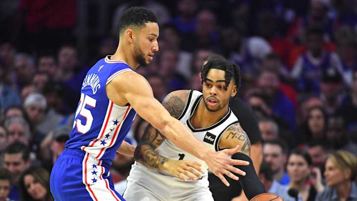 A Trade Scenario Involving Ben Simmons, D'Angelo Russell Picks Up Steam A Trade Scenario Involving Ben Simmons, D'Angelo Russell Picks Up Steam