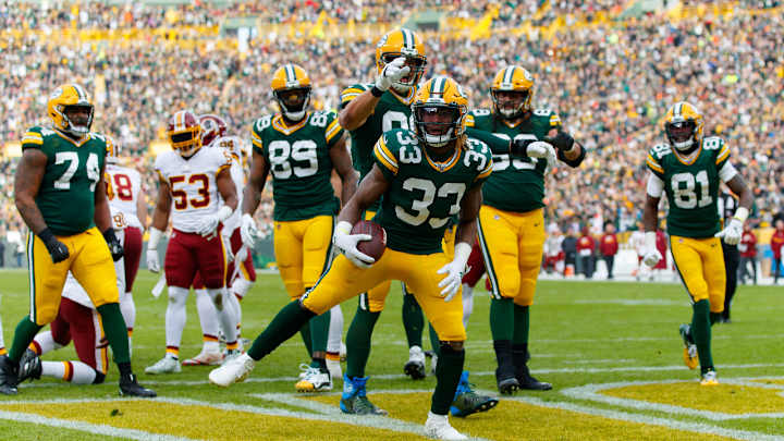 Rodgers, Jones, Wilson Are Red-Zone Superstars