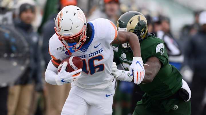 PFF Pegs Boise State WR John Hightower as a Fit Later in Draft