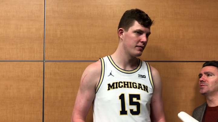 Video: Jon Teske On A Hard-Fought Win Over Purdue