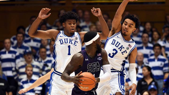 Vernon Carey, Tre Jones Named to Wooden Award List