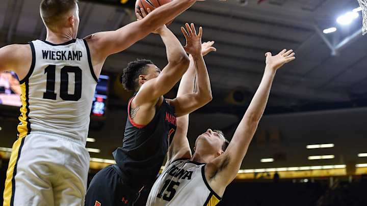 Maryland could not slow down Luka Garza and Joe Wieskamp, fall to Iowa 67-49