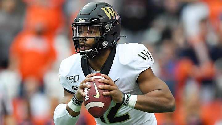 Georgia Lands Wake Forest Grad Transfer QB Jamie Newman