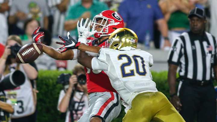 Notre Dame Cornerback Depth Chart Is Loaded With Talent ... And Question Marks