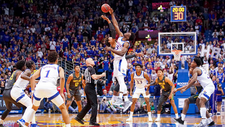 No. 4 Baylor Tops No. 3 Kansas for First Win in the Phog