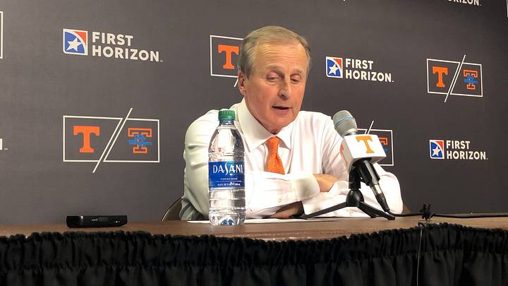 WATCH: Tennessee Coach Rick Barnes Postgame vs. South Carolina (Full)