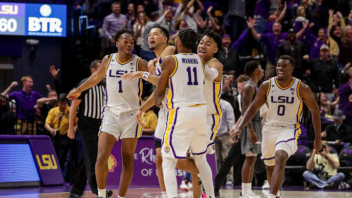 Skylar Mays Buzzer Beater Gives LSU Basketball 60-59 Win Over Mississippi State to Stay Perfect in SEC Play