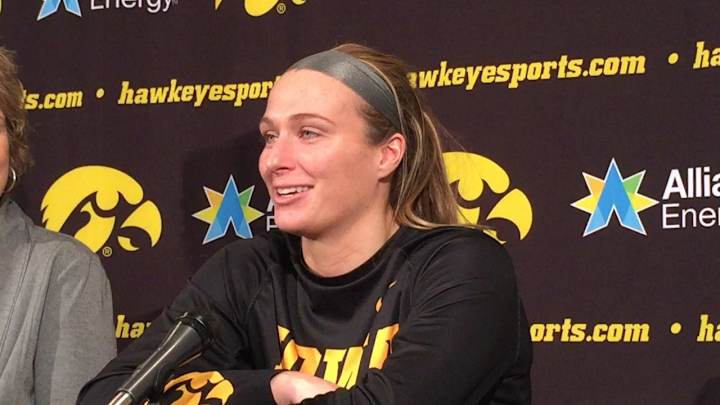 Video: Meyer On Her 3-Pointers, And Sunday's Win