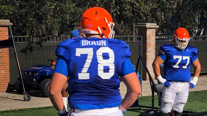 Five Play Prospect: Gators OL Joshua Braun Scouting Report Five Play Prospect: Gators OL Joshua Braun Scouting Report