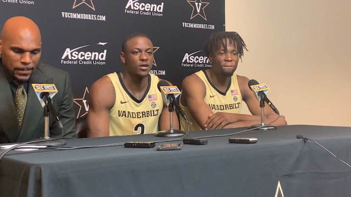 Vanderbilt's Evans And Obinna On Saturday's Loss To Texas A&M