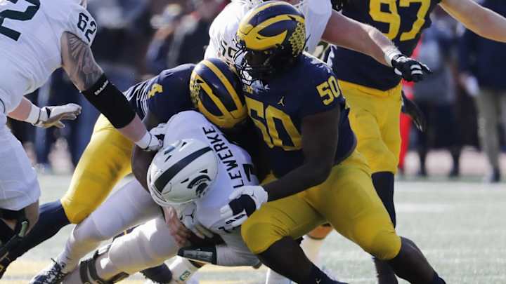 Michael Dwumfour Enters The Transfer Portal, Leaves Michigan Thin At D-Tackle